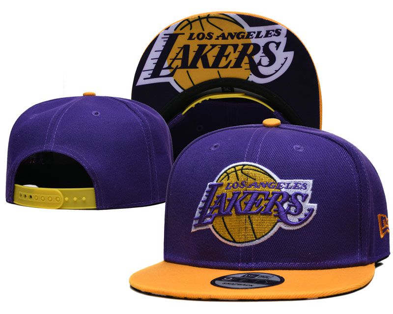 2022 NBA Los Angeles Lakers Hat TX 07067